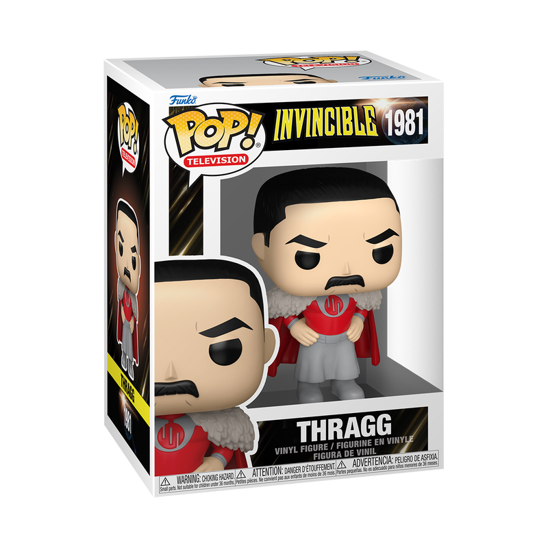 INVINCIBLE S4 - POP FUNKO VINYL FIGURE 1981 THRAGG 9CM