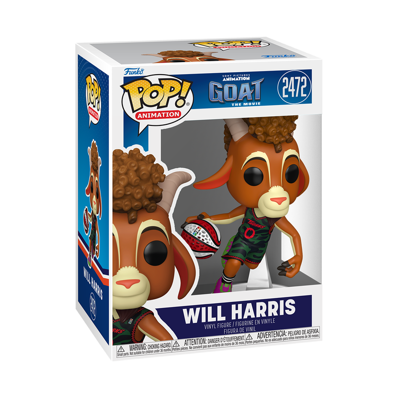 GOAT - POP FUNKO VINYL FIGURE 2472 WILL HARRIS 9CM