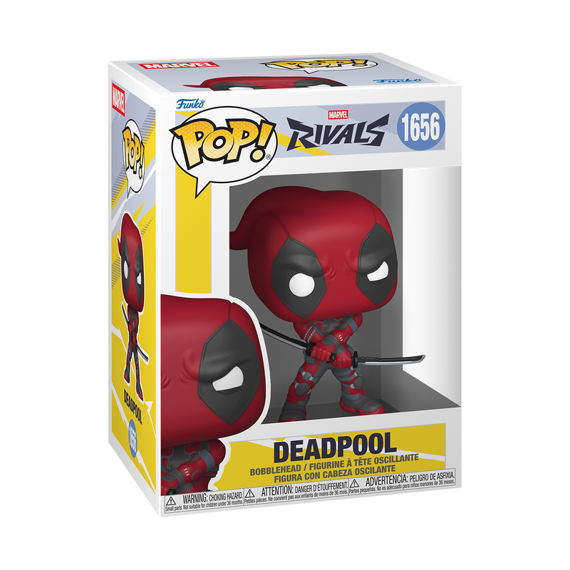 MARVEL RIVALS S4 - POP FUNKO VINYL FIGURE 1656 DEADPOOL 9CM