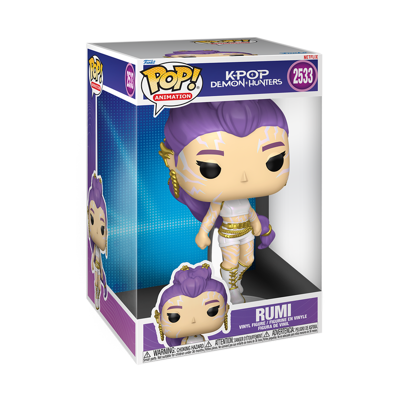 KPOP DEMON HUNTERS - POP FUNKO JUMBO VINYL FIGURE 2533 RUMI 25CM