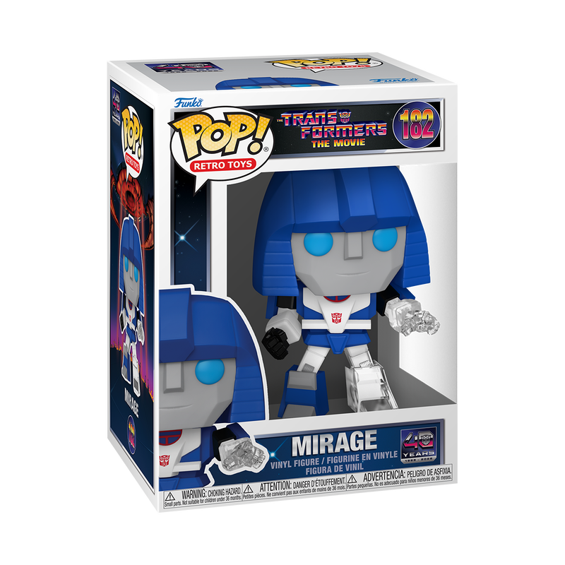 TRANSFORMERS S7 - POP FUNKO VINYL FIGURE 182 MIRAGE 9CM
