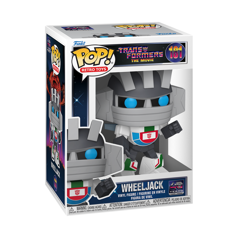 TRANSFORMERS S7 - POP FUNKO VINYL FIGURE 181 WHEELJACK 9CM