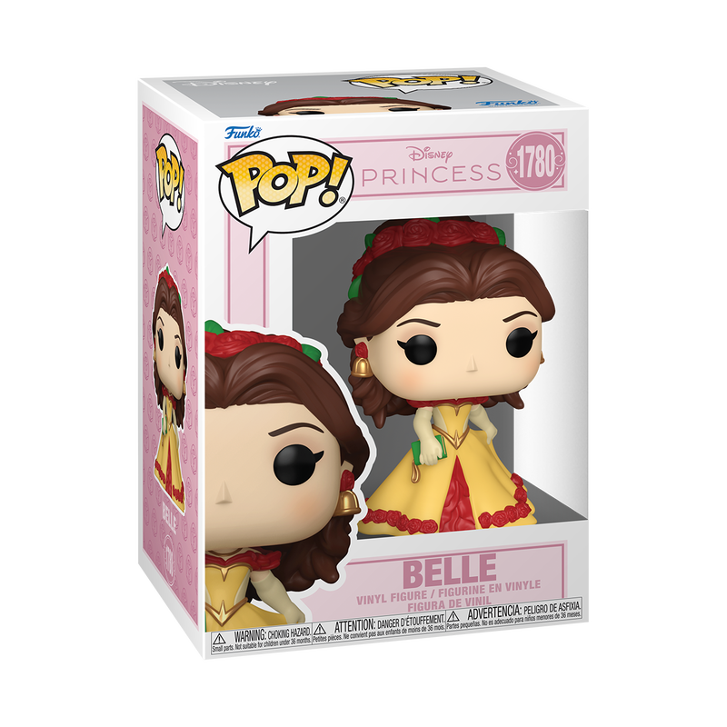 DISNEY PRINCESS GRAND ENTRANCES S2 - POP FUNKO VINYL FIGURE 1780 BELLE 9CM