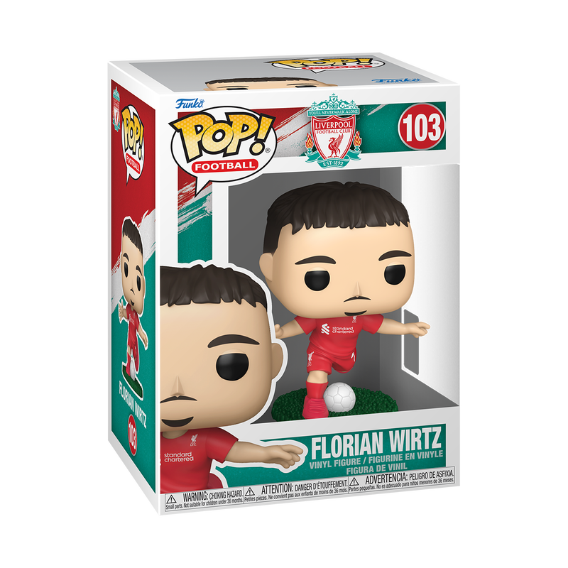 LIVERPOOL FC 2026 - POP FUNKO VINYL FIGURE 103 FLORIAN WIRTZ 9CM
