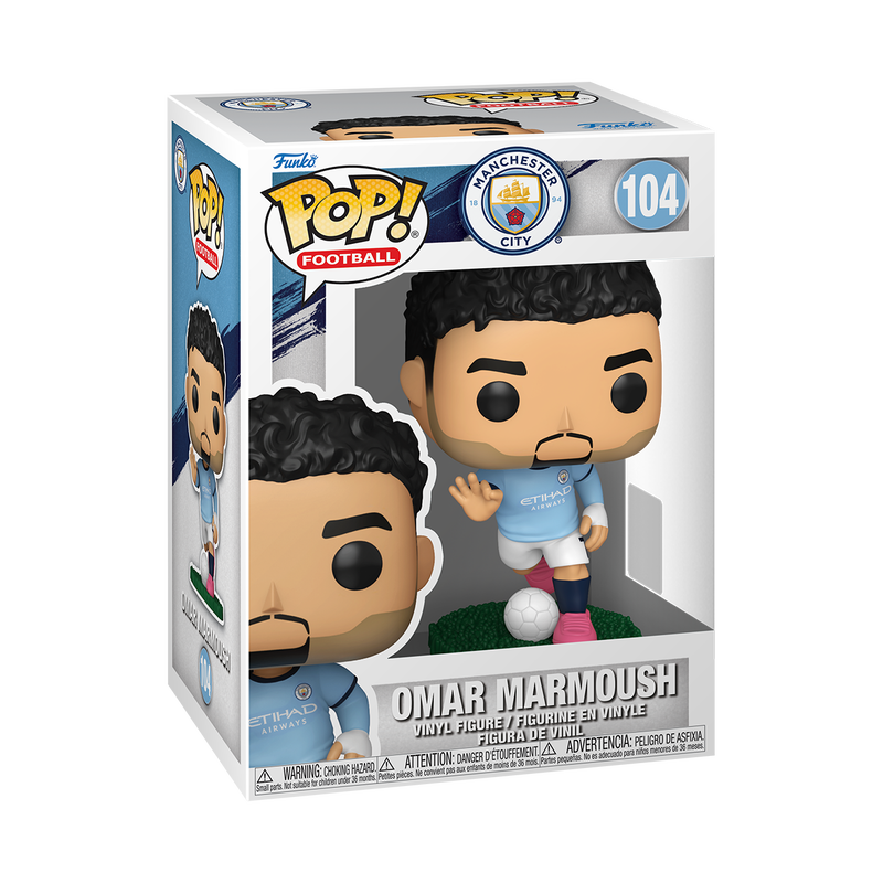 MANCHESTER CITY FC 2026 - POP FUNKO VINYL FIGURE 104 OMAR MARMOUSH 9CM