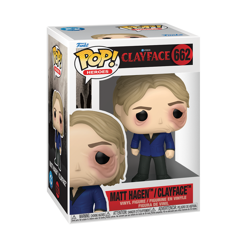DC COMICS: CLAYFACE - POP FUNKO VINYL FIGURE 662 MATT HAGEN / CLAYFACE 9CM