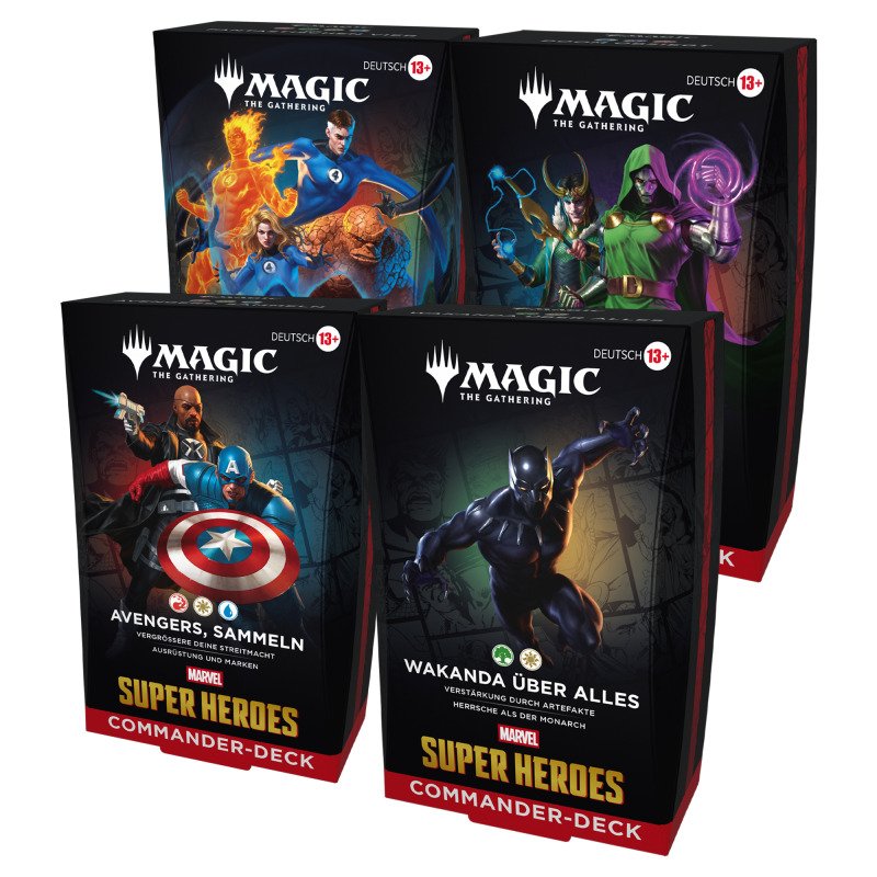 Marvel Super Heroes Commander Deck