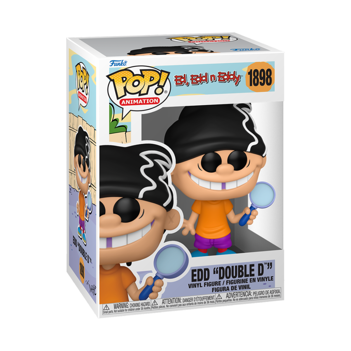 ED, EDD & EDDY - POP FUNKO VINYL FIGURE 1898 DOUBLE D 9CM