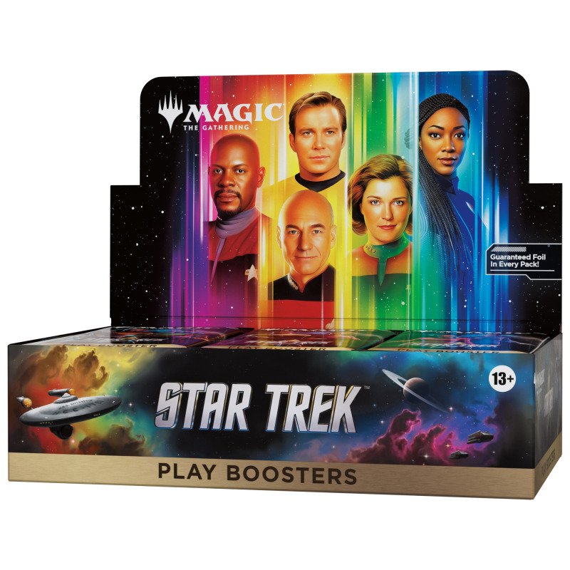 Star Trek Play Booster Display