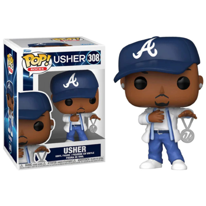 ROCKS - USHER - POP FUNKO VINYL FIGURE - 308 YEAH 9CM