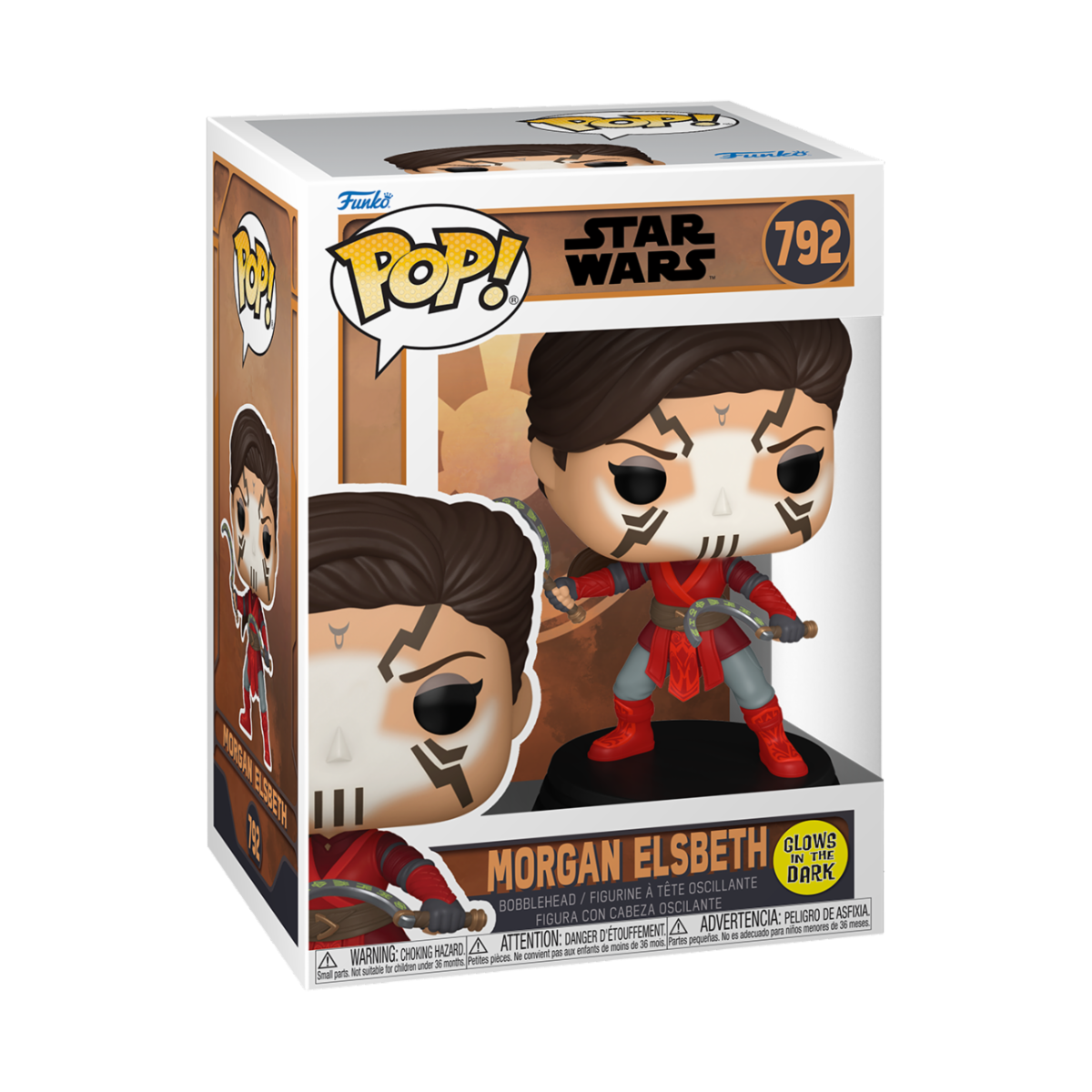STAR WARS: TALES OF THE EMPIRE - POP FUNKO VINYL FIGURE 792 MORGAN ELSBETH(GW) 9CM