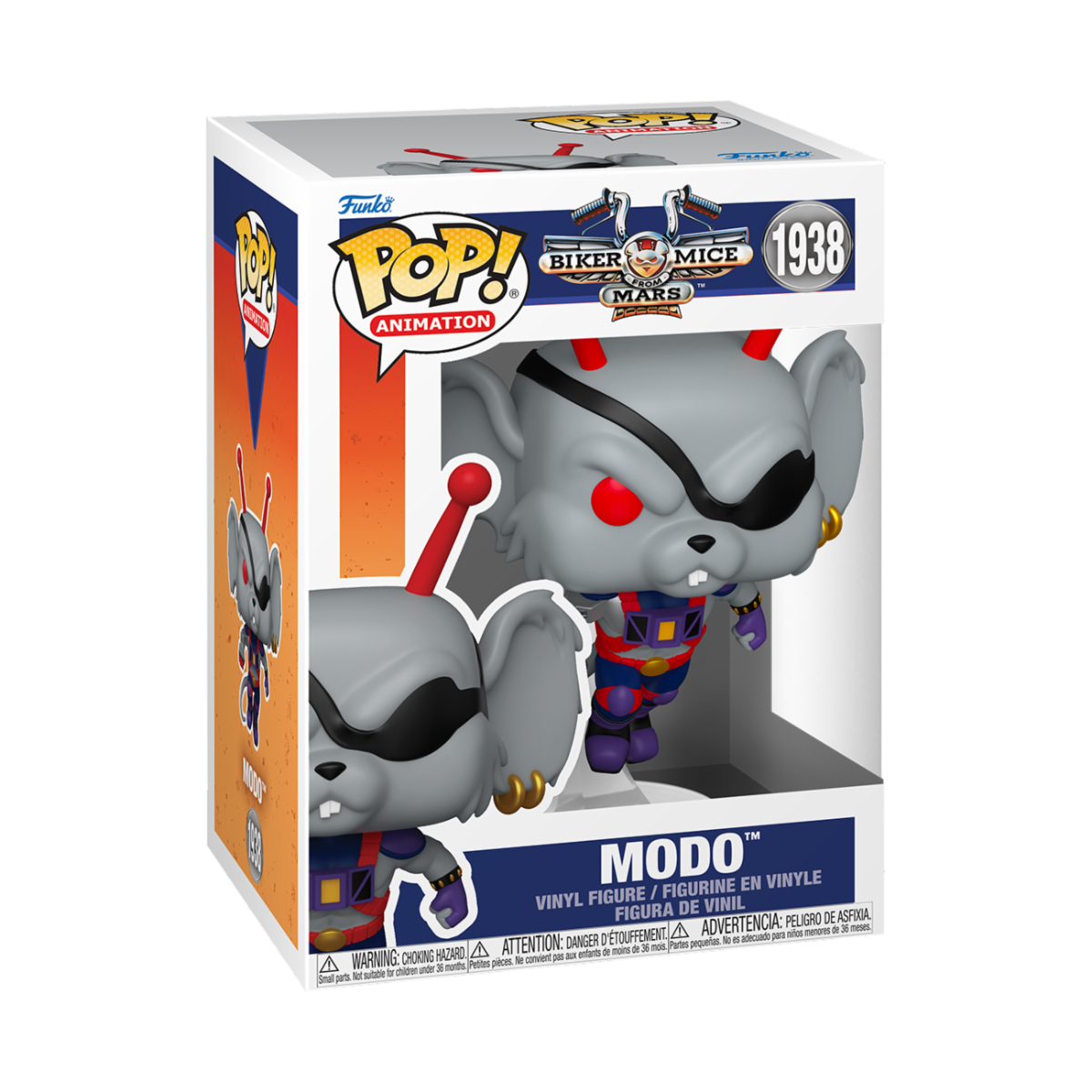 BIKER MICE FROM MARS - POP FUNKO VINYL FIGURE 1938 MODO 9CM