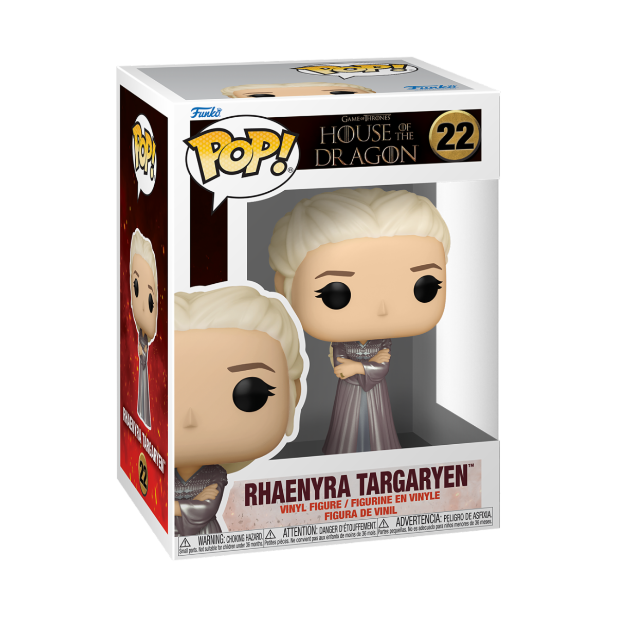GAME OF THRONES: HOUSE OF THE DRAGON - POP FUNKO VINYL FIGURE 22 RHYNAERA 9CM