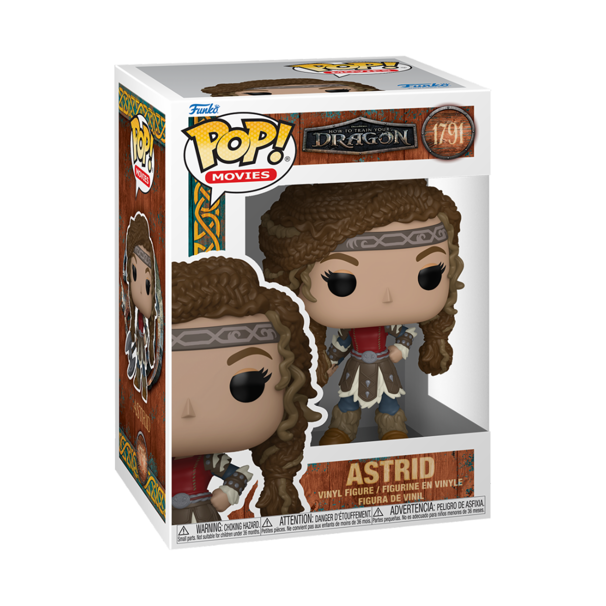 DISNEY: HOW TO TRAIN YOUR DRAGON - POP FUNKO VINYL FIGURE 1791 ASTRID 9CM