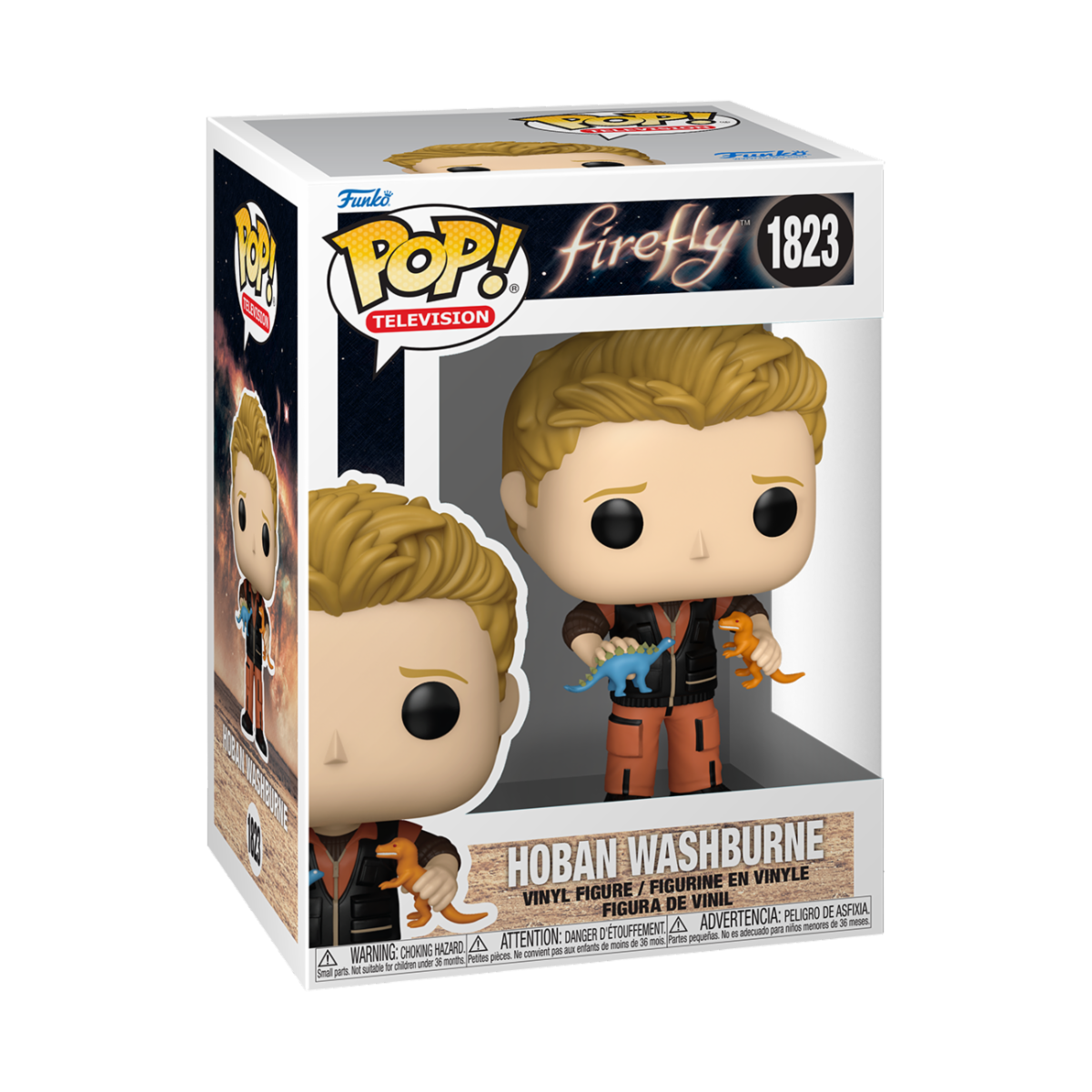 FIREFLY S2 - POP FUNKO VINYL FIGURE 1823 HOBAN WASHBURNE 9CM