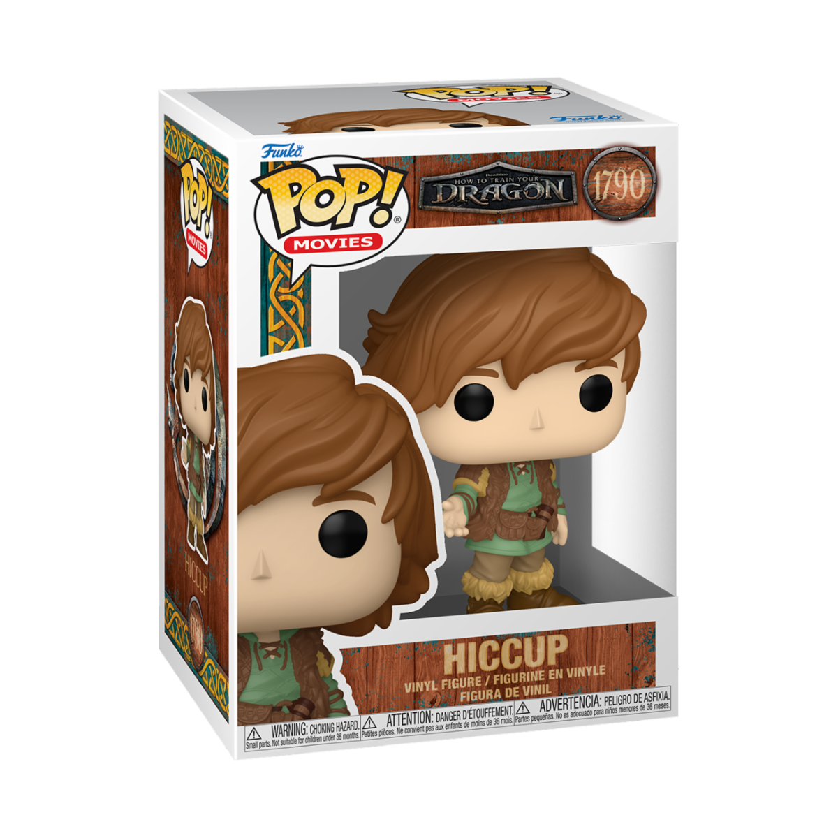 DISNEY: HOW TO TRAIN YOUR DRAGON - POP FUNKO VINYL FIGURE 1790 HICCUP 9CM