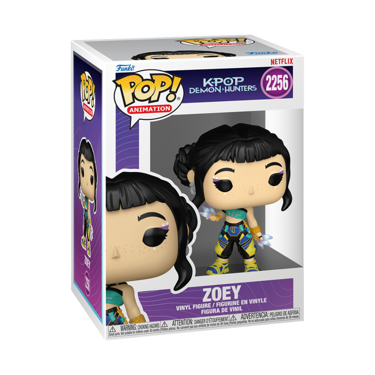 KPOP DEMON HUNTERS - POP FUNKO VINYL FIGURE 2256 ZOEY 9CM