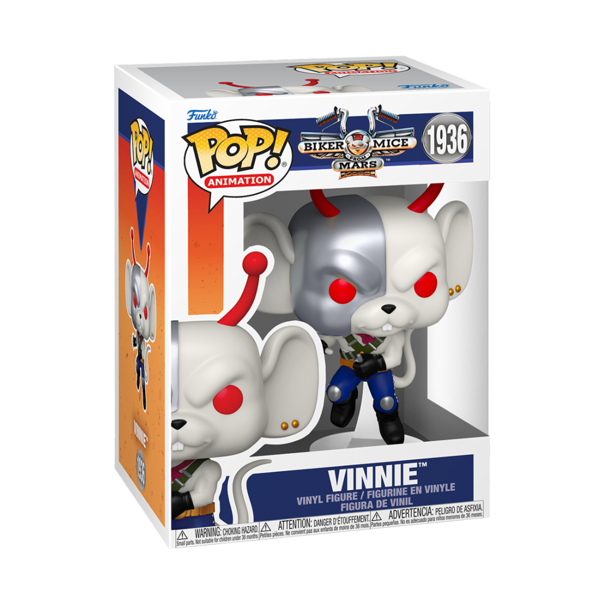 BIKER MICE FROM MARS - POP FUNKO VINYL FIGURE 1936 VINNIE 9CM