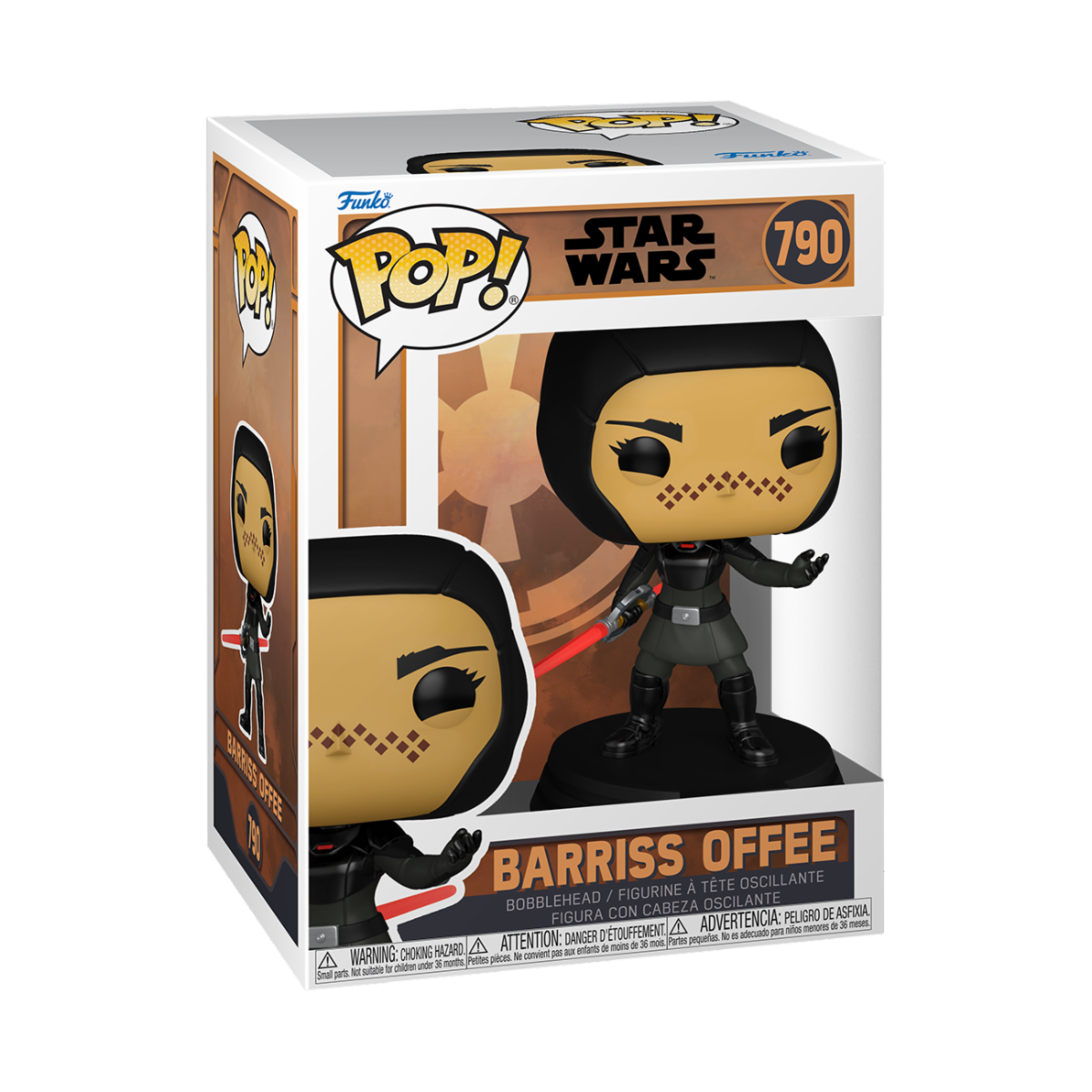 STAR WARS: TALES OF THE EMPIRE - POP FUNKO VINYL FIGURE 790 BARRISS OFFEE 9CM