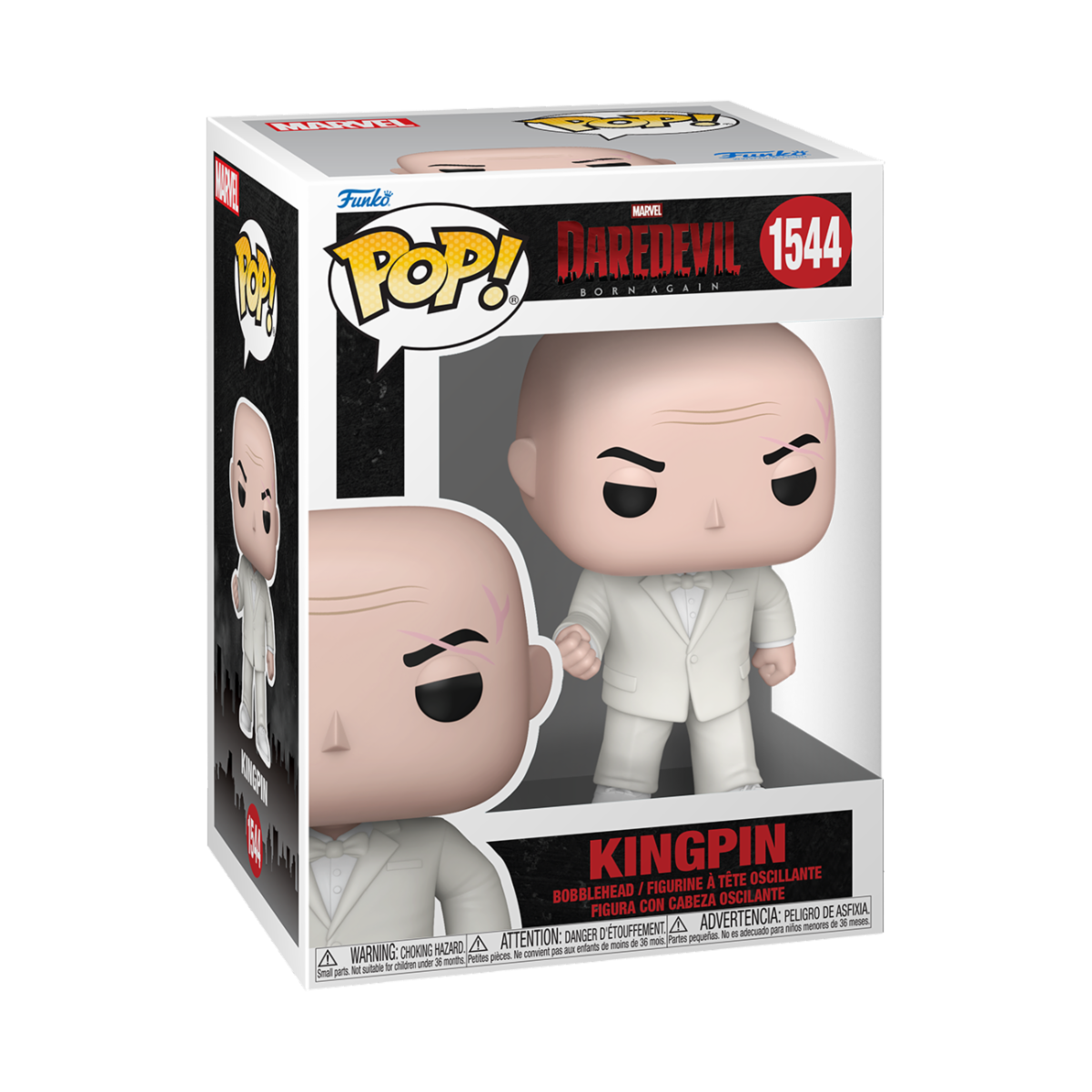 MARVEL: DAREDEVIL BORN AGAIN - POP FUNKO VINYL FIGURE 1544 FISK 9CM