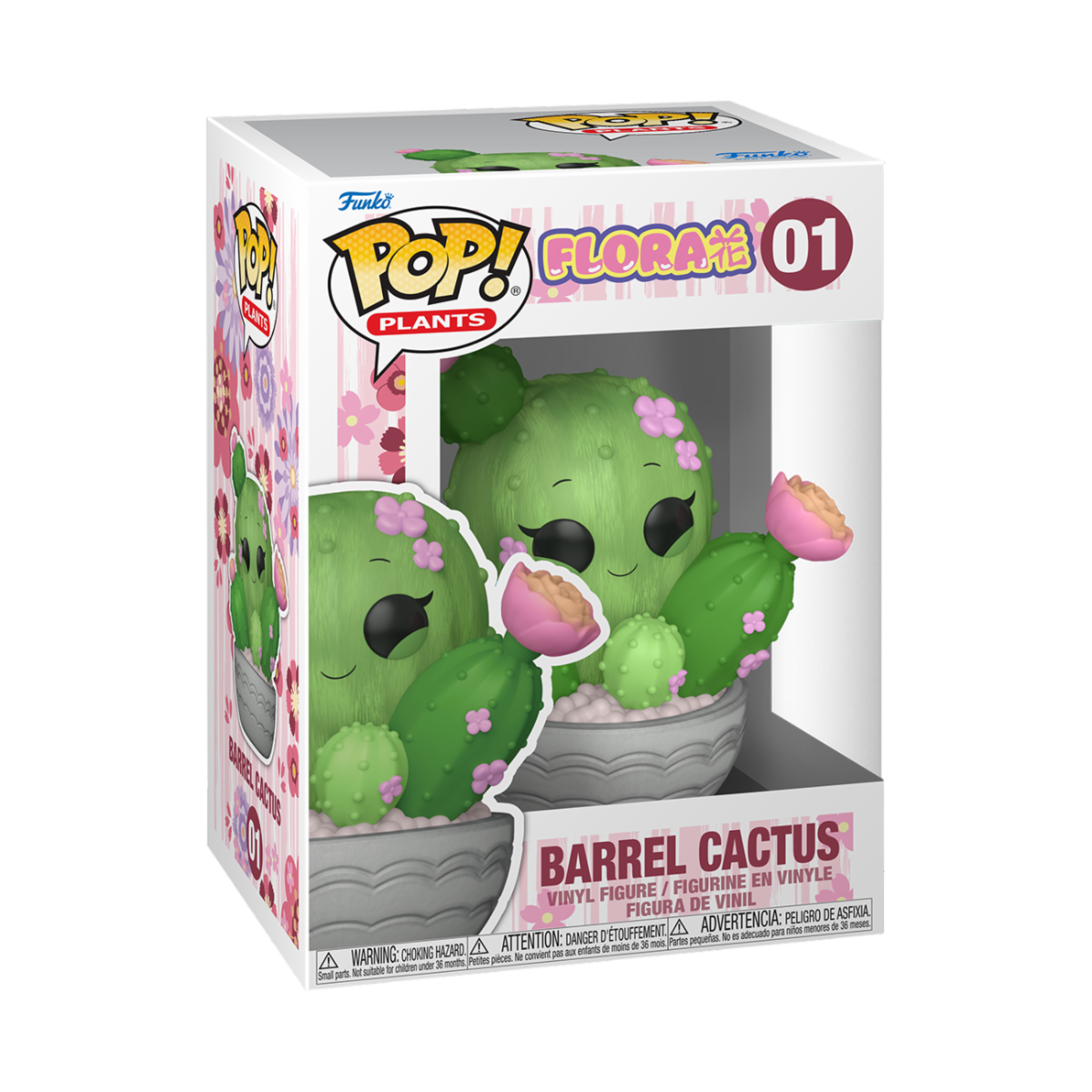 POP PLANTS: FLORA - POP FUNKO VINYL FIGURE 01 BARREL CACTUS 9CM