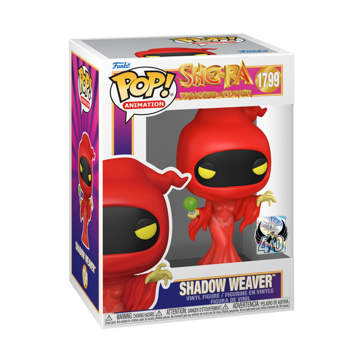 SHE-RA - POP FUNKO VINYL FIGURE 1799 SHADOW WEAVER 9CM