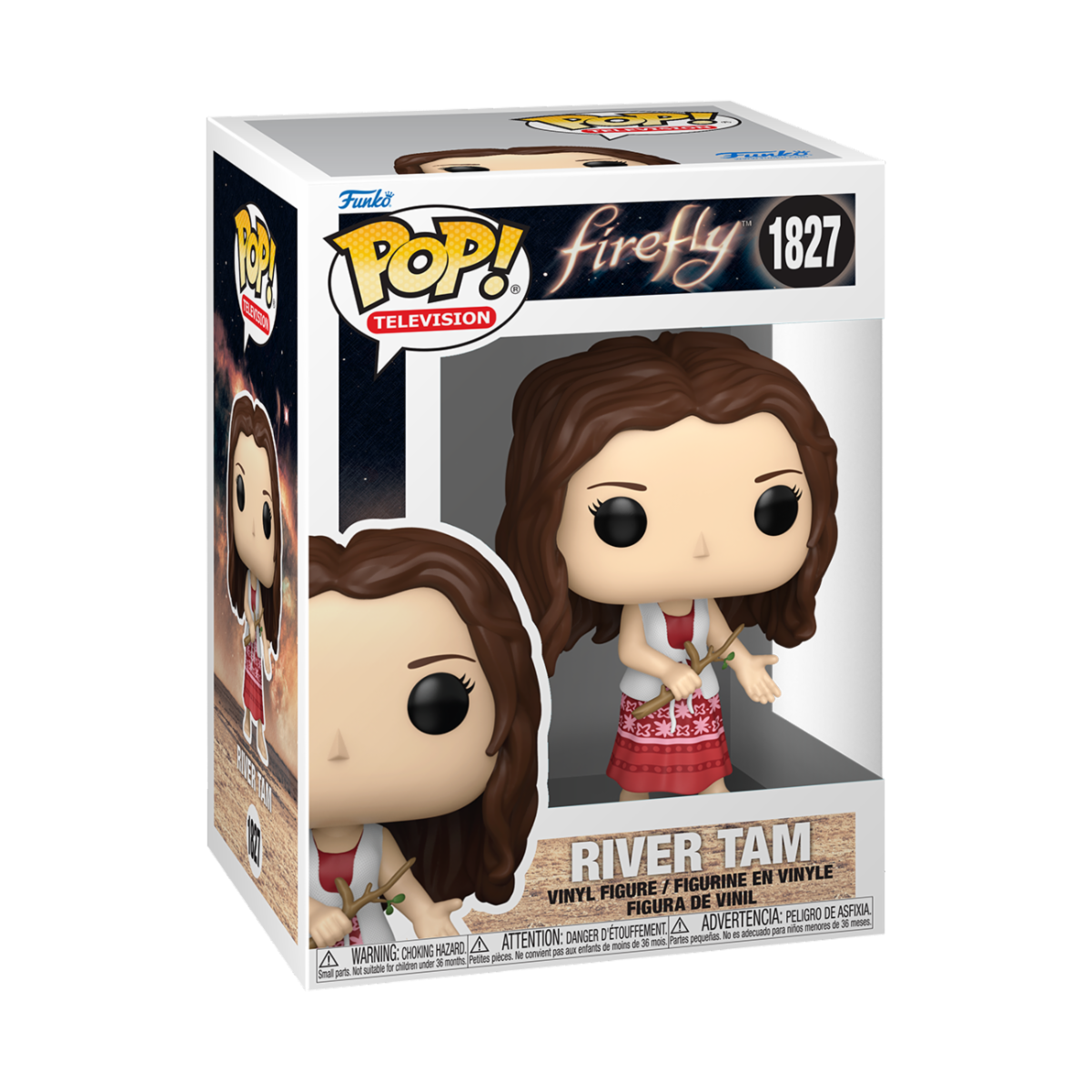FIREFLY S2 - POP FUNKO VINYL FIGURE 1827 RIVER TAM 9CM