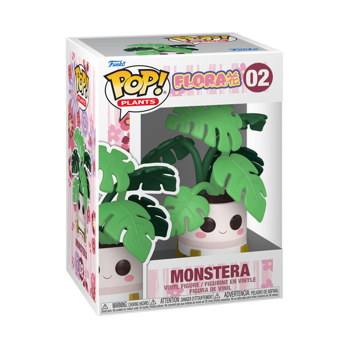 POP PLANTS: FLORA - POP FUNKO VINYL FIGURE 02 MONSTERA 9CM