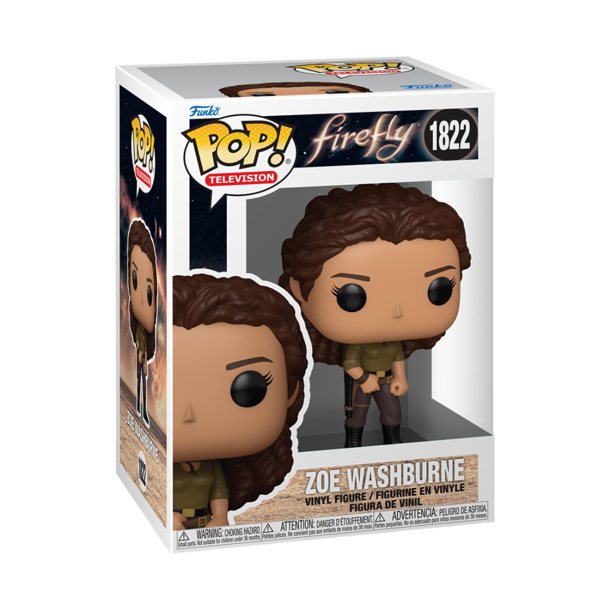 FIREFLY S2 - POP FUNKO VINYL FIGURE 1822 ZOE WASHBURNE 9CM