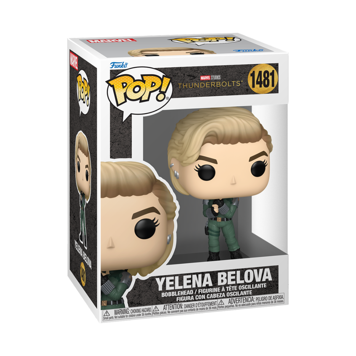 MARVEL: THUNDERBOLTS* - POP FUNKO VINYL FIGURE 1481 YELENA BELOVA 9CM