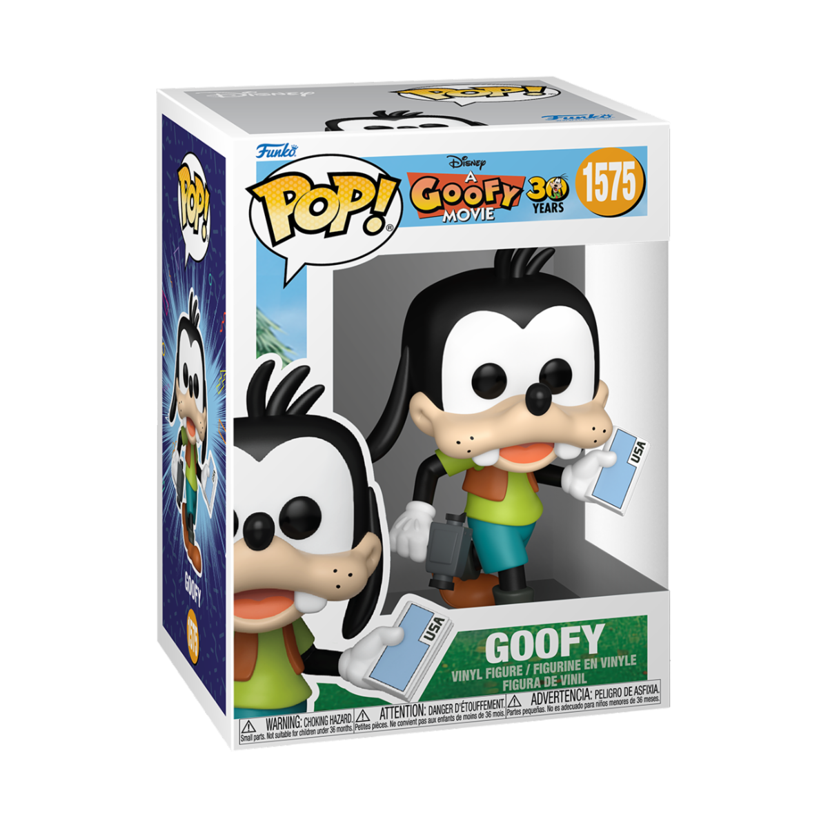 DISNEY: A GOOFY MOVIE - POP FUNKO VINYL FIGURE 1575 GOOFY 9CM