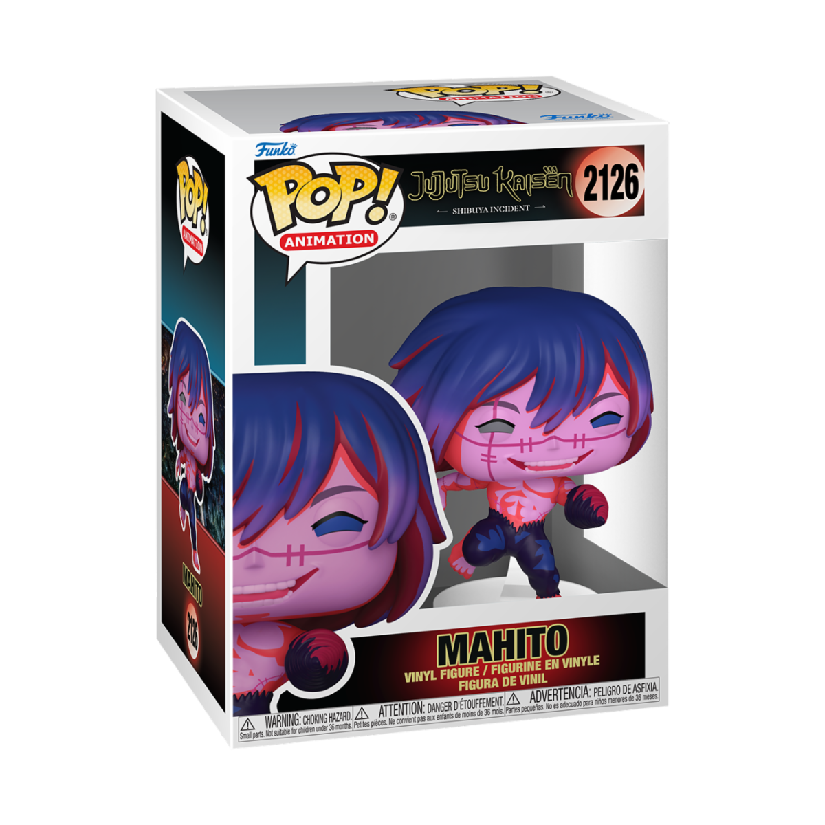 JUJUTSU KAISEN - POP FUNKO VINYL FIGURE 2125 MAHITO 9CM
