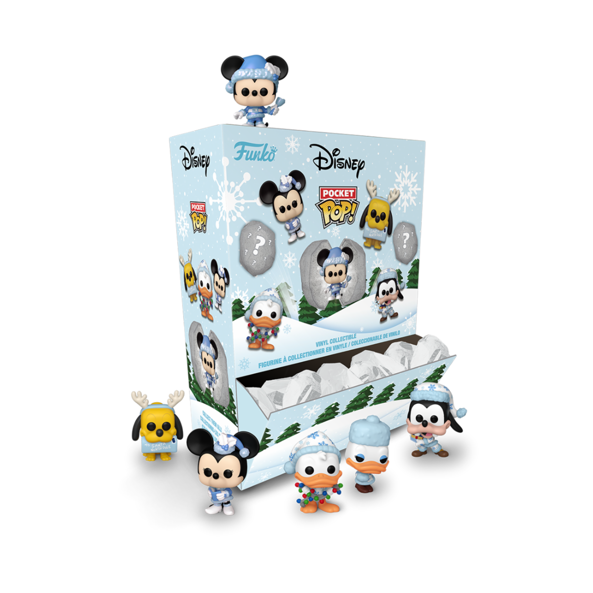 DISNEY: SNOWBALL - POP FUNKO POCKET VINYL FIGURE - CHARACTERS 12PC PDQ