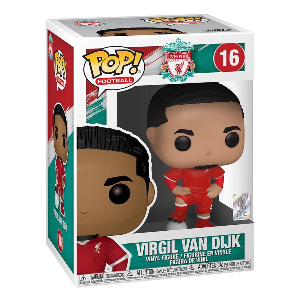 LIVERPOOL FC 2026 - POP FUNKO VINYL FIGURE 102 VIRGIL VAN DIJK 9CM